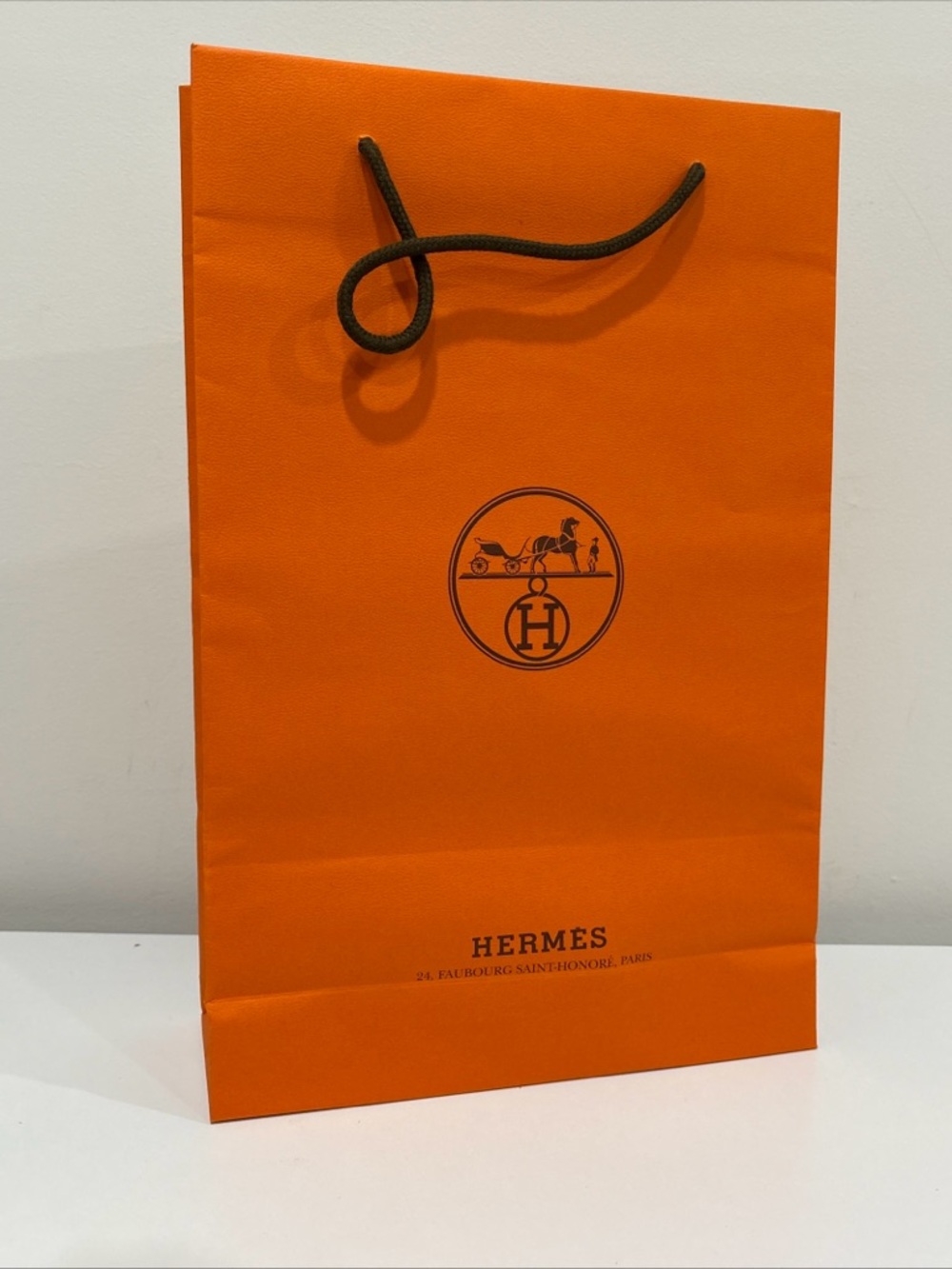 Authentic Hermes Empty Box 13.75” X 8.25” X 2” And Shopping Bag - Picture 13 of 13